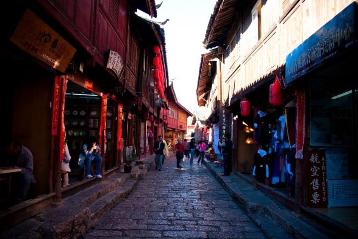 Lijiang utcakép